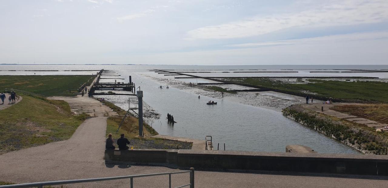Wohnmobilstellplatz Hemenswarft An Der Nordsee - Meerblick Emmelsbull-Horsbull Luaran gambar