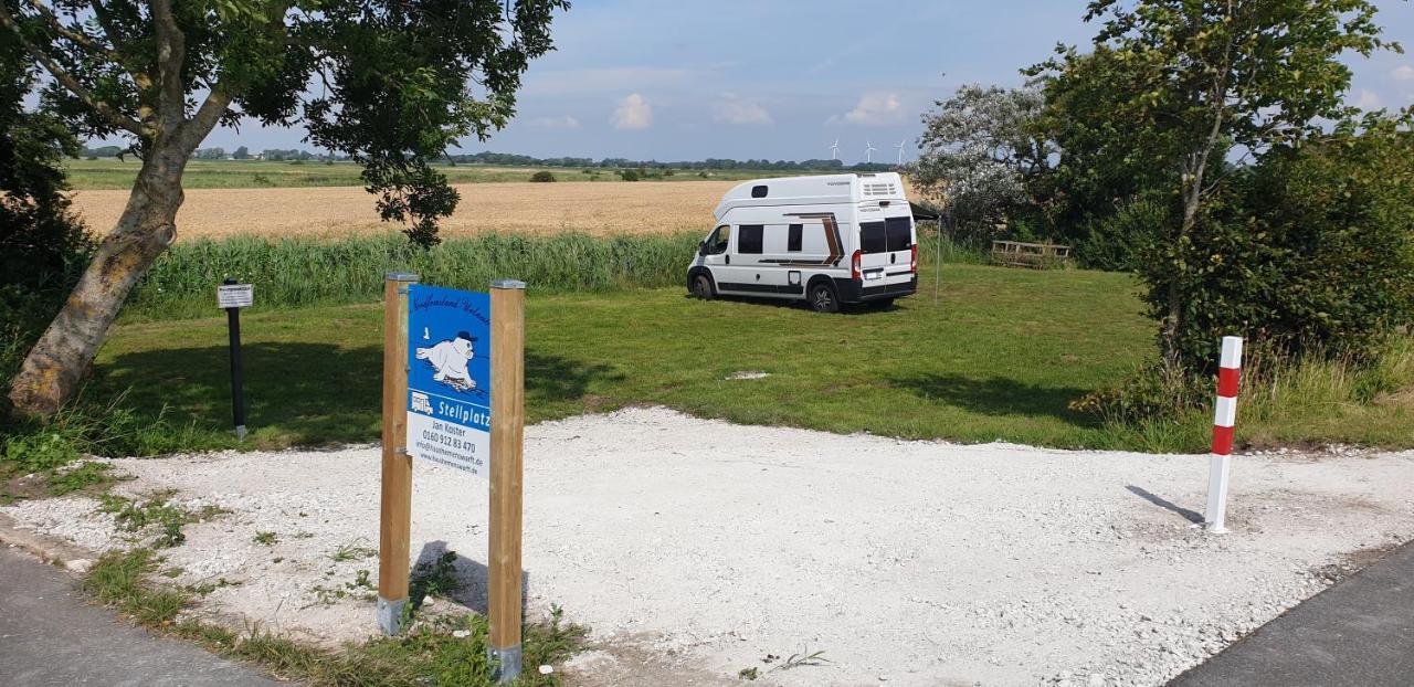Wohnmobilstellplatz Hemenswarft An Der Nordsee - Meerblick Emmelsbull-Horsbull Luaran gambar