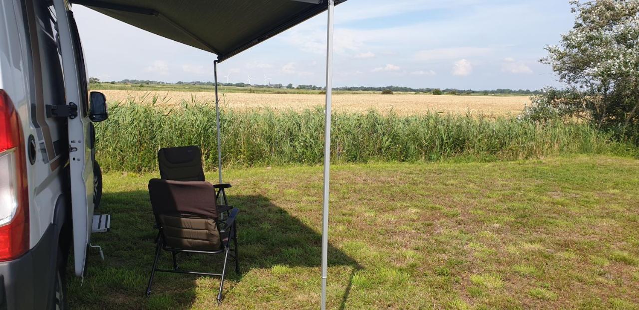 Wohnmobilstellplatz Hemenswarft An Der Nordsee - Meerblick Emmelsbull-Horsbull Luaran gambar
