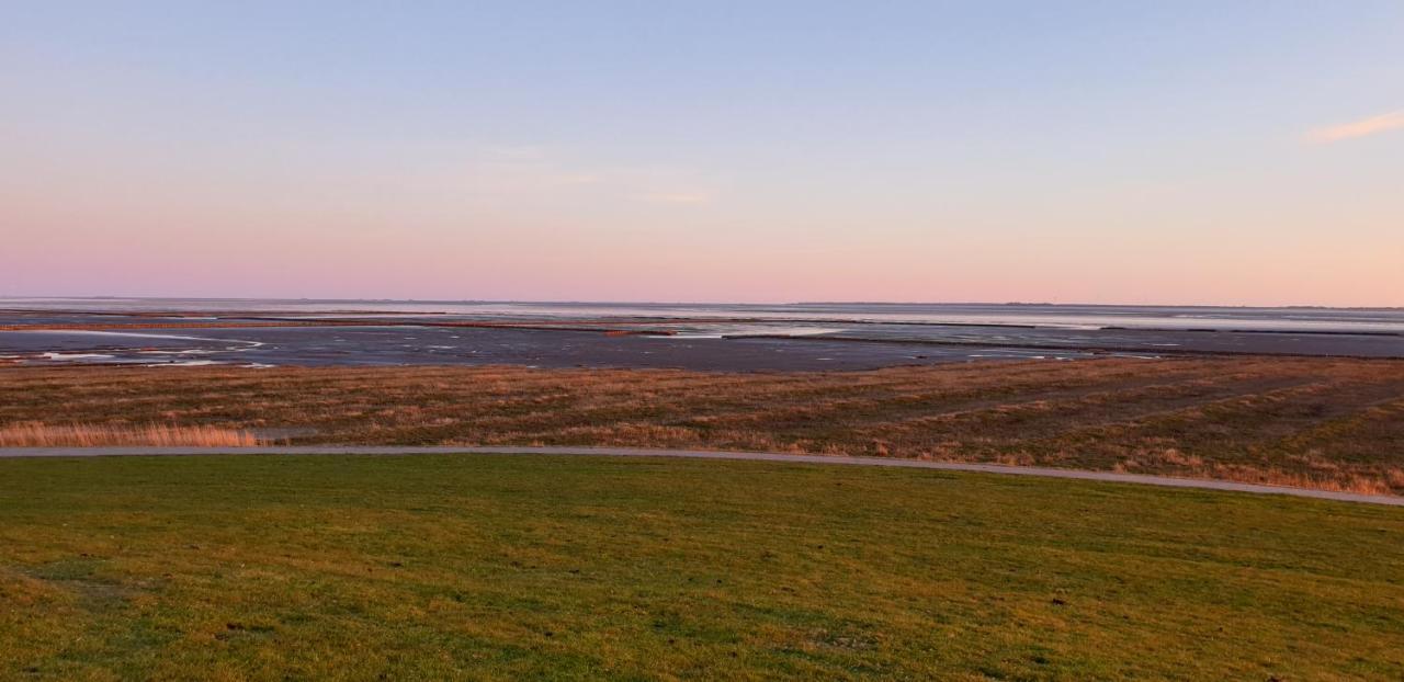 Wohnmobilstellplatz Hemenswarft An Der Nordsee - Meerblick Emmelsbull-Horsbull Luaran gambar