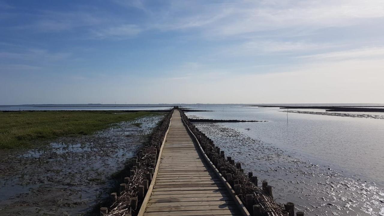 Wohnmobilstellplatz Hemenswarft An Der Nordsee - Meerblick Emmelsbull-Horsbull Luaran gambar